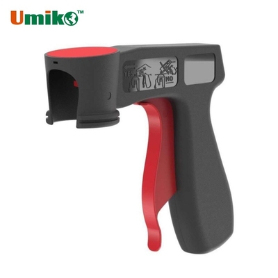 Manija de pistola de pintura de pulverización ergonómica personalizable para el control de aerosoles