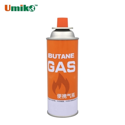 Cartucce di gas butano portatili compatte e personalizzate Combustione efficiente