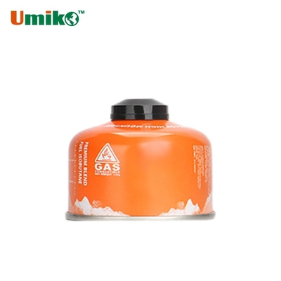110 g Canister de gás isobutano para fogões de acampamento Segurança