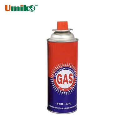 Premium Butane Gas Canister For Outdoor Cooking Compact Design Secure Operation