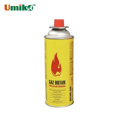 Φιάλη υγραερίου κάμπινγκ βουτανίου 120g/220g/227g/250g Καθαρού καύσιμου