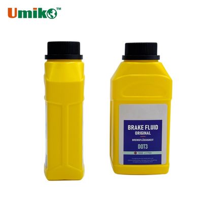 ISO9001 Certified DOT 3 Brake Fluid with Low Temperature Fluidity and Chemical Stability for Optimal Braking Performance