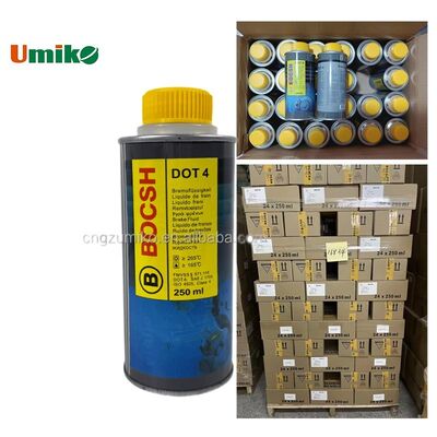 Fully Synthic Bocsh DOT4 Brake Fluid 250ml for Heavy Duty Moto Braking System