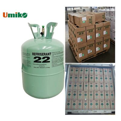R22 Refrigerant Gas 13.6kg HCFC 22 Cooling Gas  for  HVAC Air Conditioner System Recharging