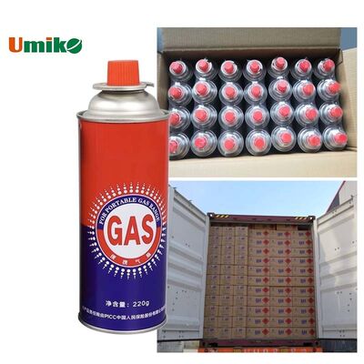 Butane Gas Portable Cylinder for Outdoor Camping BBQ Mini Stove and Blowtorch