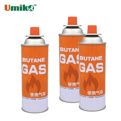 Cartucce di gas butano portatili compatte e personalizzate Combustione efficiente
