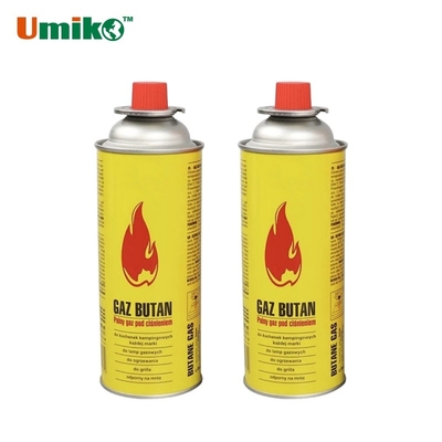 Space Saving Reliable Butane Gas Canister 120g-250g Easy Storage Transport
