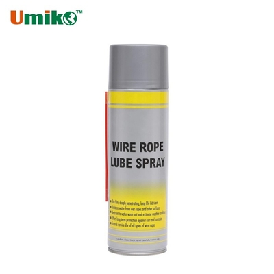 Spray Lubrificante para Cabos de Aço de Fácil Armazenamento 450ml Para Proteção do Núcleo Interno