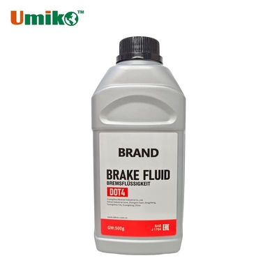 Heat Resistance Full Synthetic Brake Fluid High Boiling Point 230℃ 250ml 500ml