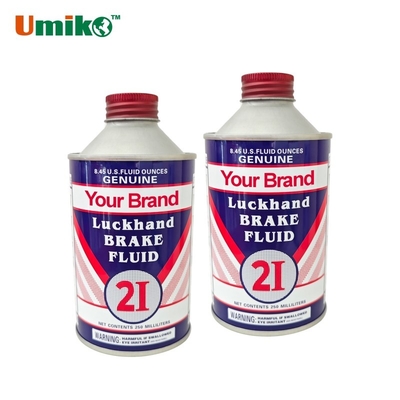 DOT 3 Brake Fluid 250ml for Motorcycles - Fully Synthetic