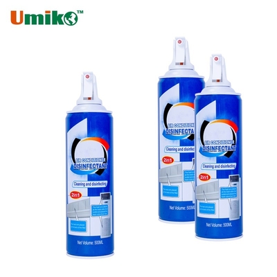 Niet-ontvlambare auto airconditioner desinfecterende spray Veiligheid 500ml/650ml