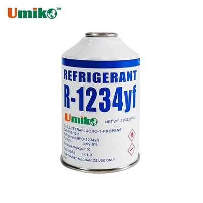 R1234yf Gás refrigerante 12 oz / 340g Ar condicionado Gás refrigerante