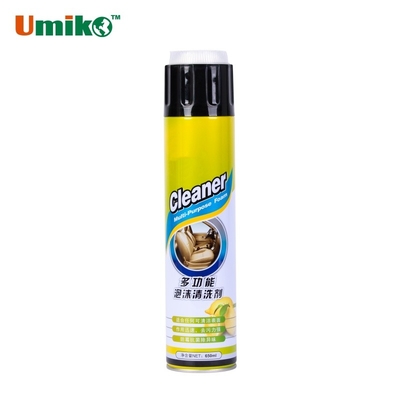 650ml Multi Purpose Foam Cleaner Car Care Cleaner For Seats Odor Elimination