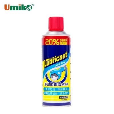 400ml Anti Rust Lubricant Spray For Car And Industrial Maintenance
