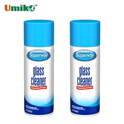 Limpiador de espuma para vidrio de uso versátil en spray 400ml para un brillo sin vetas
