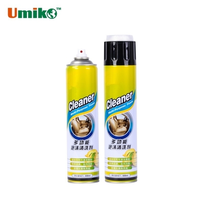 650ml Multi Functional Foam Cleaner Spray For Cars And Household 65*240mm