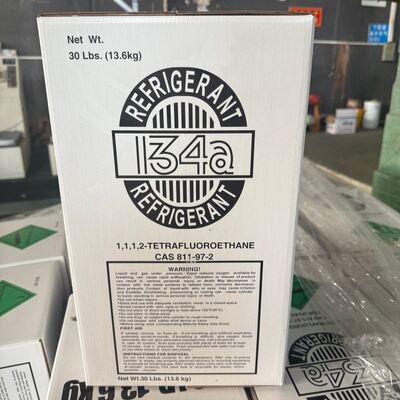 R134a Refrigerant Gas 13.6kg 30lb Gas Refrigerante for Automobile Air Conditioner