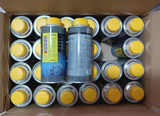 Fully Synthic Bocsh DOT4 Brake Fluid 250ml for Heavy Duty Moto Braking System
