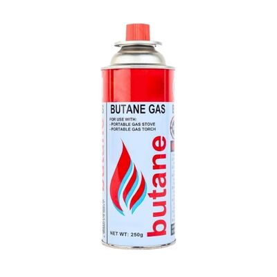 Portable Butane Gas Easy to Use Refill Cylinder for Outdoor Camping Mini Stove and Blowtorch