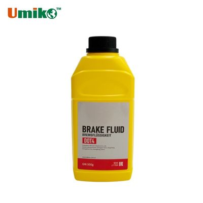 OEM Services 500ml DOT4 Brake Fluid Lubricating Oil For Brake System
