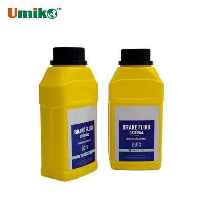 DOT3 Synthetic Brake Fluid 250ml 500ml 1L Custom Sizes
