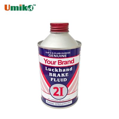 DOT 3 Brake Fluid 250ml for Motorcycles - Fully Synthetic